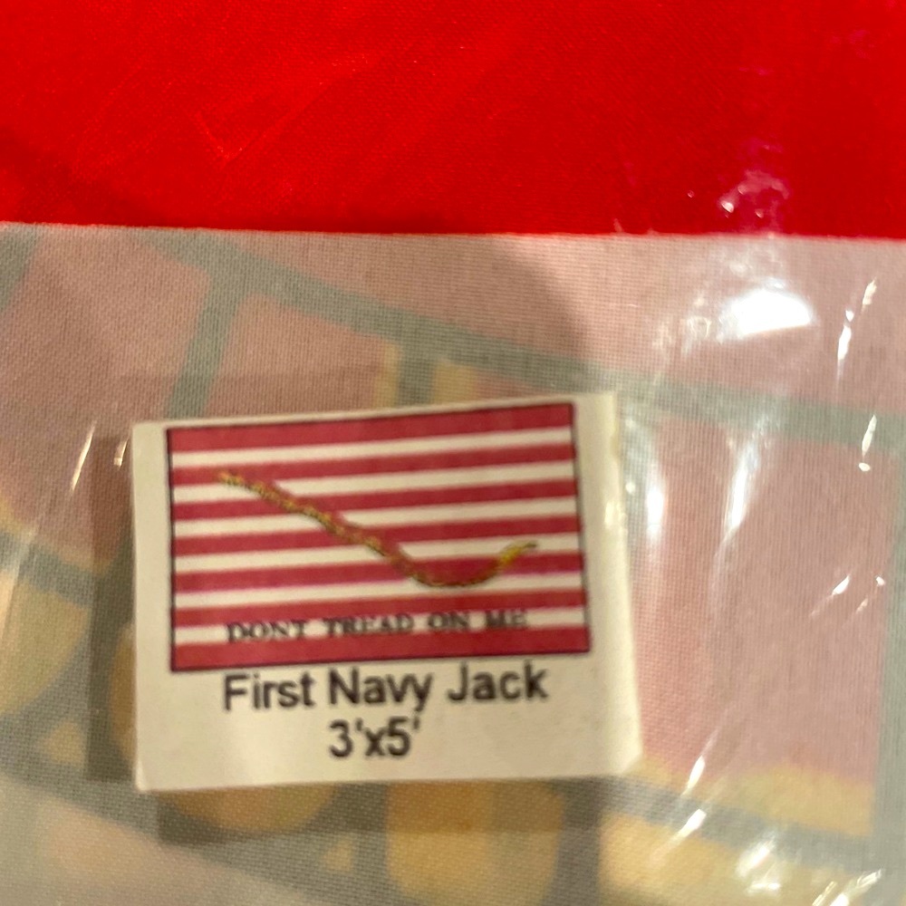 3x5FT Flag - First Navy Jack - Picture 2 of 5